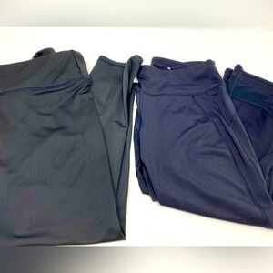 Bundle of Two Women’s Black Legging Capris Size Medium